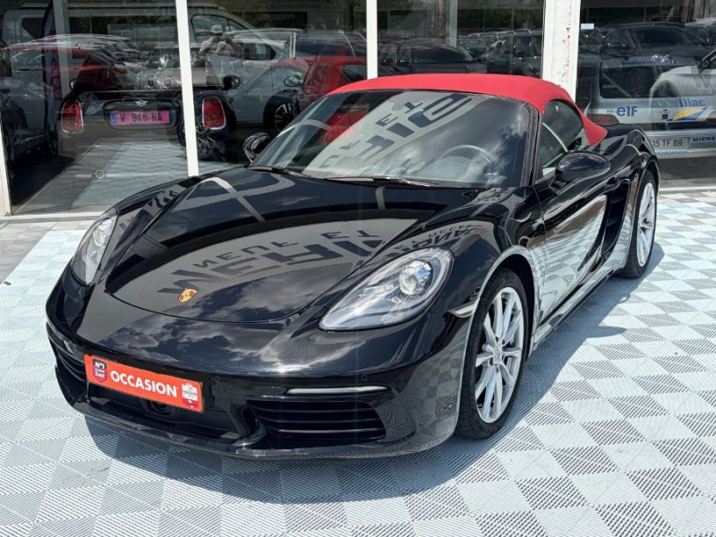 Photo 11 de l'offre de PORSCHE 718 BOXSTER 2.0 TURBO 300cv PDK Camera JA19 1ère Main à 57400€ chez Mérignac auto