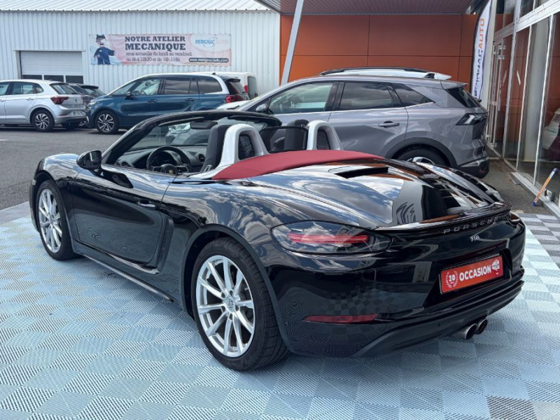 Photo 3 de l'offre de PORSCHE 718 BOXSTER 2.0 TURBO 300cv PDK Camera JA19 1ère Main à 57400€ chez Mérignac auto