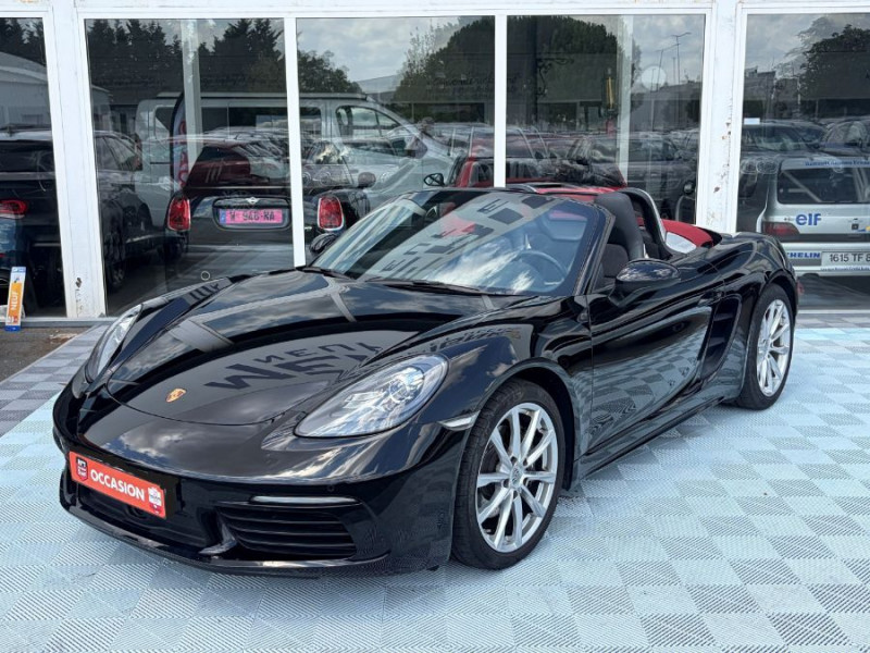 Photo 12 de l'offre de PORSCHE 718 BOXSTER 2.0 TURBO 300cv PDK Camera JA19 1ère Main à 57400€ chez Mérignac auto
