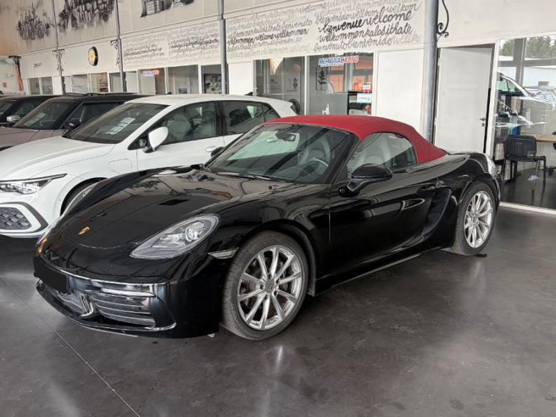 Photo 15 de l'offre de PORSCHE 718 BOXSTER 2.0 TURBO 300cv PDK Camera JA19 1ère Main à 57400€ chez Mérignac auto