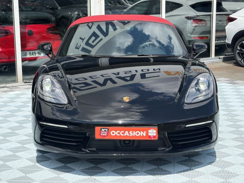 Photo 13 de l'offre de PORSCHE 718 BOXSTER 2.0 TURBO 300cv PDK Camera JA19 1ère Main à 57400€ chez Mérignac auto