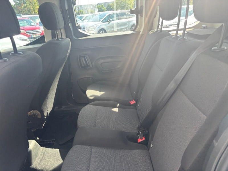 Photo 5 de l'offre de CITROEN BERLINGO 1.5 BlueHDi 100 BVM6 LIVE CLIM Bluetooth à 18450€ chez Mérignac auto