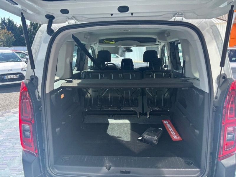 Photo 9 de l'offre de CITROEN BERLINGO 1.5 BlueHDi 100 BVM6 LIVE CLIM Bluetooth à 18450€ chez Mérignac auto