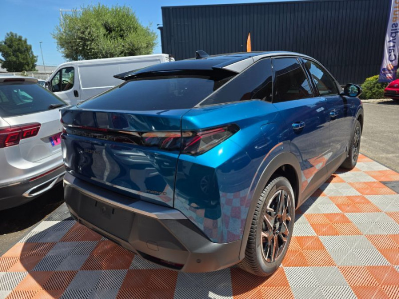 Photo 6 de l'offre de PEUGEOT 3008 HYBRID 145 e-DCS6 GT EXCLUSIVE Alcantara 360° Gtie 02/30 à 34690€ chez Mérignac auto