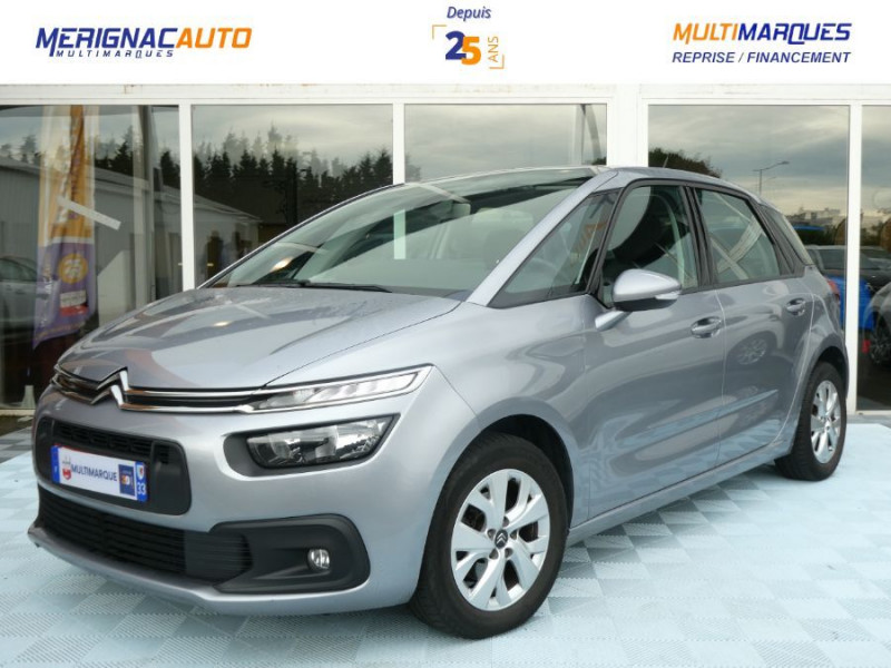 Photo 1 de l'offre de CITROEN C4 SPACETOURER 1.2 PureTech 130 EAT8 PACK GPS à 12900€ chez Mérignac auto