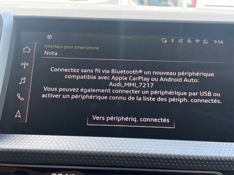 Photo 27 de l'offre de AUDI A1 SPORTBACK II 30 TFSI 110 S tronic 7 Pack Ext. S LINE JA18 Camera Key Less à 27450€ chez Mérignac auto