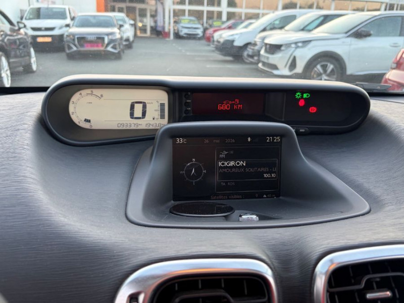 Photo 9 de l'offre de CITROEN C3 PICASSO 1.6 HDI 92 MILLENIUM TOIT Pano GPS JA16 Radar à 9950€ chez Mérignac auto