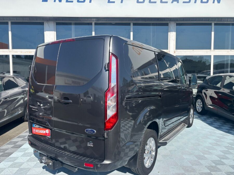 Photo 3 de l'offre de FORD TRANSIT CUSTOM VI 300 L1H1 2200 TDCi 130 BVA CUSTOM Cabine Approfondie à 29900€ chez Mérignac auto