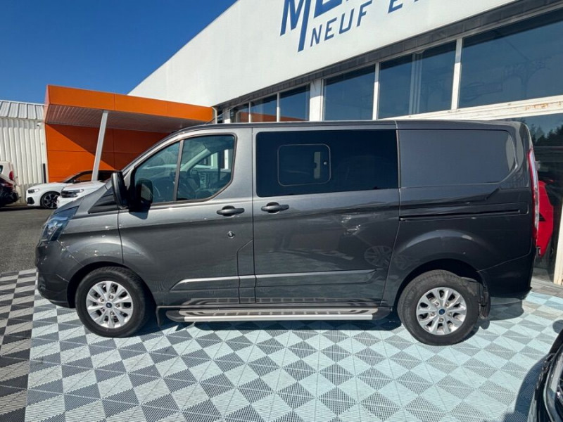 Photo 2 de l'offre de FORD TRANSIT CUSTOM VI 300 L1H1 2200 TDCi 130 BVA CUSTOM Cabine Approfondie à 29900€ chez Mérignac auto