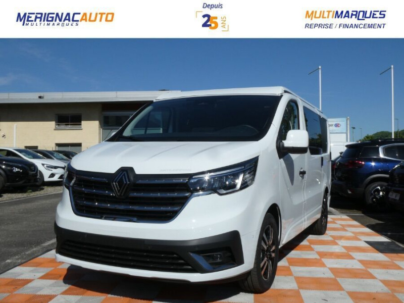 Photo 35 de l'offre de RENAULT TRAFIC VAN ANTILOPE VAN Aménagé NV FLEX 5 CONFORT 2.0 DCi 150 EAG9 L1 5PL Attel+Pte Vélo Dispo 11/26 à 64900€ chez Mérignac auto