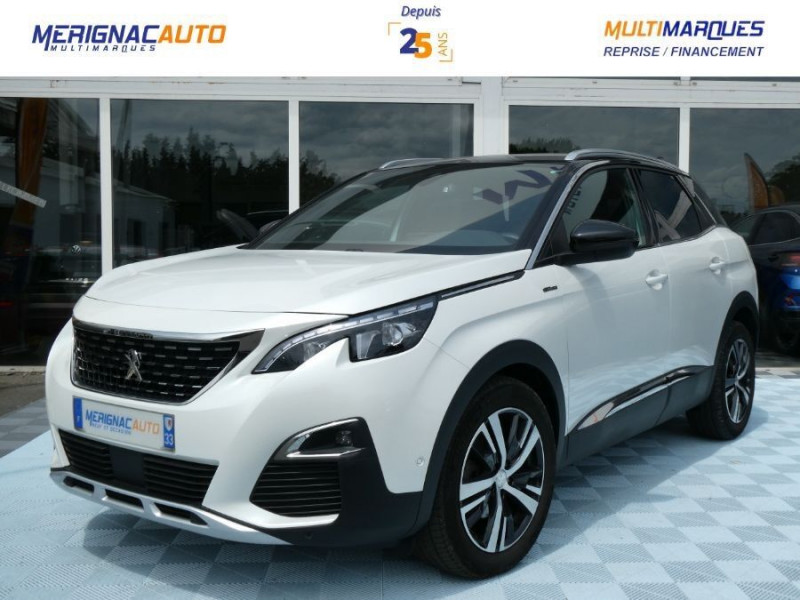 Photo 1 de l'offre de PEUGEOT 3008 II 1.5 BlueHDi 130 EAT8 GT LINE Carplay LED SC Attel. à 20950€ chez Mérignac auto