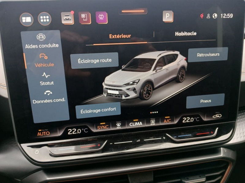 Photo 8 de l'offre de CUPRA FORMENTOR NEW 1.5 eTSI 150 HYBRID BVA7 V PACK TOE Camera ACC Gtie 05/30 à 31690€ chez Mérignac auto
