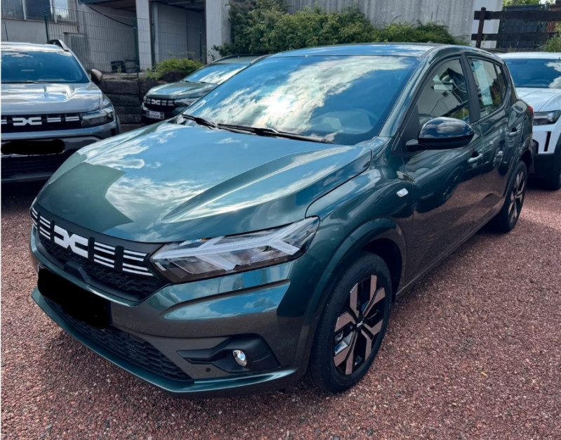Dacia SANDERO 1.0 TCe 90 JOURNEY Camera JA16 Radars ESSENCE VERT CEDRE METAL Occasion à vendre