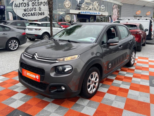Acheter CITROEN C3 SOCIETE III BlueHDi 100 FEEL NAV GPS Caméra Radar 2PL 12290HT chez SN Diffusion