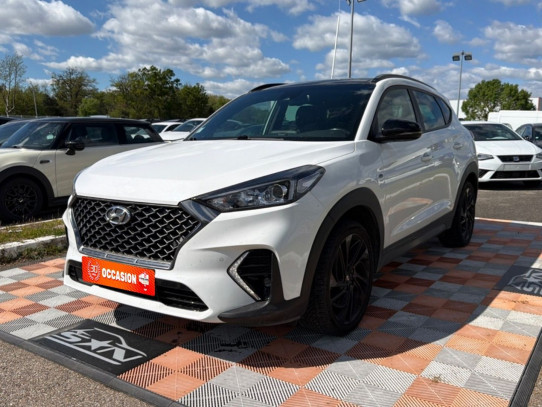 Acheter HYUNDAI Tucson 1.6 CRDI 136 Hybrid 48V BVA N-LINE Toit Ouvrant GPS Caméra chez SN Diffusion