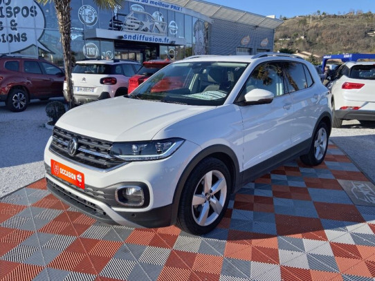 Acheter VOLKSWAGEN T-Cross 1.0 TSI 110 DSG7 CARAT Export GPS Caméra Virtual Cockpit chez SN Diffusion