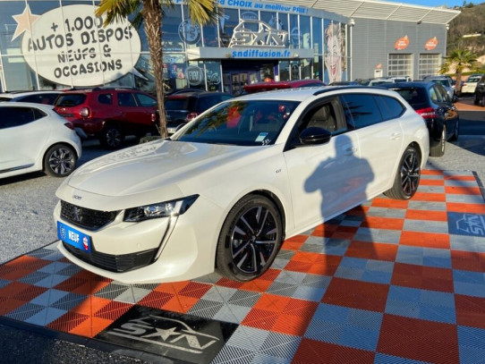 Acheter PEUGEOT 508 SW BlueHDi 130 EAT8 GT Pack City Pack Electrique AGR chez SN Diffusion