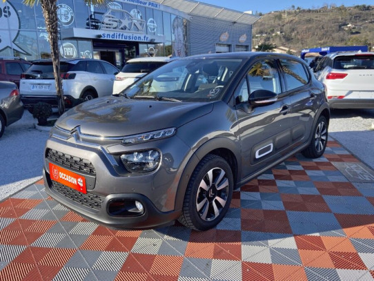 Acheter CITROEN C3 NEW BlueHDi 100 SHINE GPS Caméra Angles Morts chez SN Diffusion