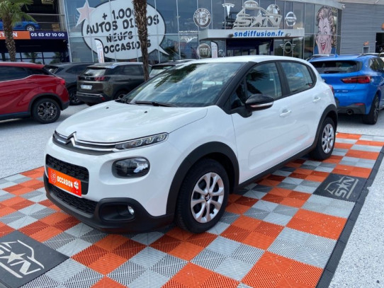 Acheter CITROEN C3 SOCIETE III BlueHDi 100 FEEL NAV GPS 2PL 11040HT chez SN Diffusion