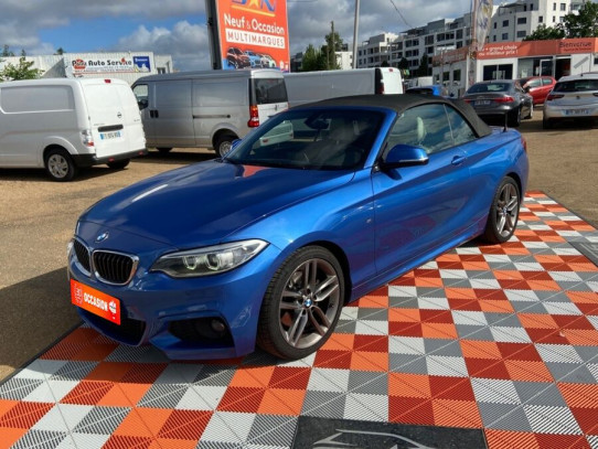 Acheter BMW Série 2 Cabriolet 220D 190 BV6 M SPORT GPS JA18 1°Main chez SN Diffusion