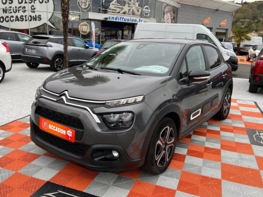 Acheter CITROEN C3 PureTech 83 FEEL PACK GPS Radar Toit Noir chez SN Diffusion