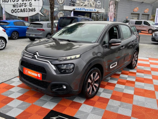 Acheter CITROEN C3 NEW BlueHDi 100 SHINE GPS Caméra Angles Morts chez SN Diffusion