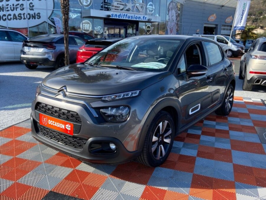 Acheter CITROEN C3 NEW BlueHDi 100 SHINE GPS Caméra Angles Morts chez SN Diffusion