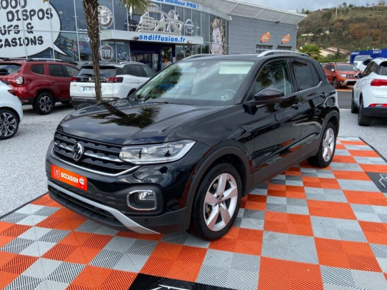 Acheter VOLKSWAGEN T-Cross 1.0 TSI 110 BV6 CARAT Export GPS Caméra Cockpit chez SN Diffusion