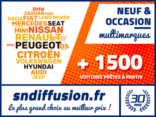 Acheter DS DS7 CROSSBACK BlueHdi 180 EAT8 GRAND CHIC CUIR Toit Night Vision Attelage chez SN Diffusion