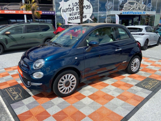 Acheter FIAT 500 C 1.2 69 LOUNGE DUALOGIC GPS Radar chez SN Diffusion