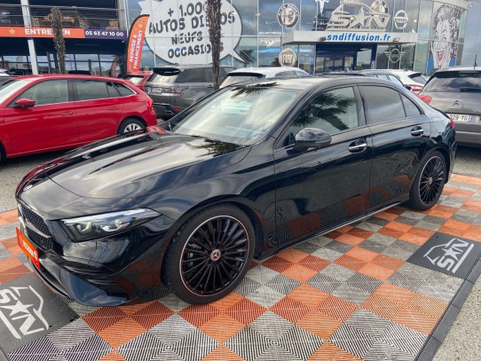 Acheter MERCEDES-BENZ Classe A BERLINE 2.0 150 8G-TRONIC AMG LINE JA NOIRES TOE PACK PREMIUM PLUS chez SN Diffusion