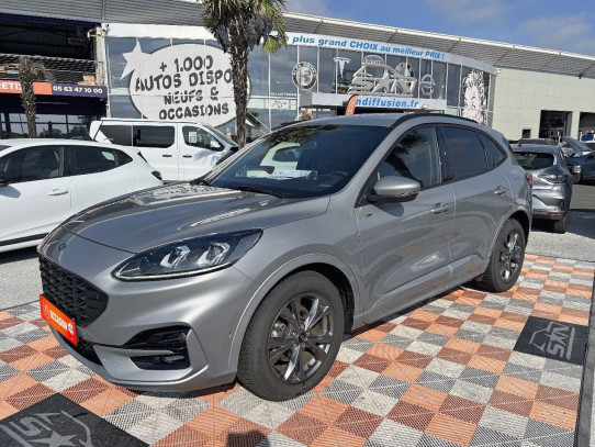 Acheter FORD Kuga 2.0 TDCI 120 ST LINE X BVA GPS Caméra Hayon Pack Hiver Attelage chez SN Diffusion