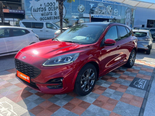 Acheter FORD Kuga 2.0 TDCI 120 ST LINE X BVA Toit GPS Caméra Hayon Pack Hiver Attelage chez SN Diffusion
