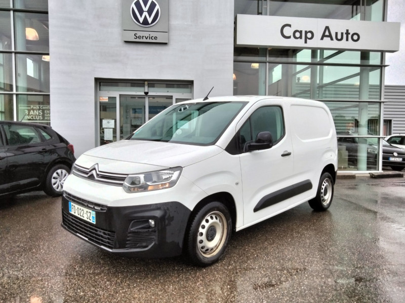 Citroen BERLINGO VAN M 1000KG BLUEHDI 100 S&S CLUB BVM5 Diesel BLANC Occasion à vendre