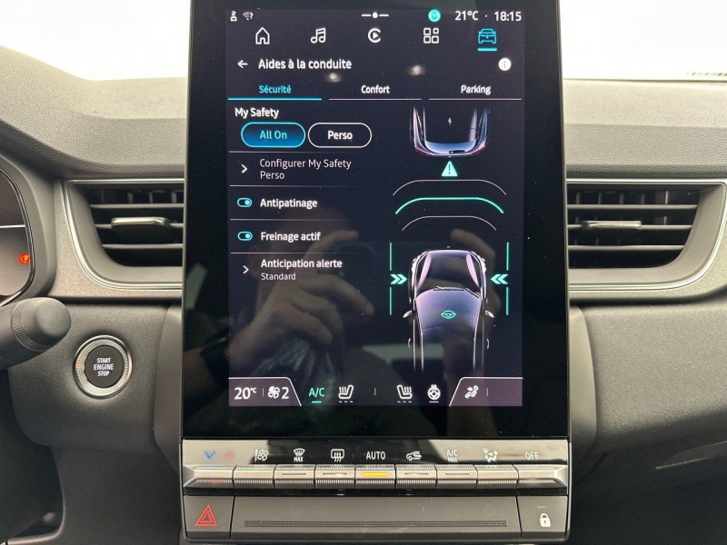 Photo 10 de l'offre de RENAULT CAPTUR II 1.3 TCE MILD HYBRID 160CH TECHNO EDC à 26990€ chez CSVO