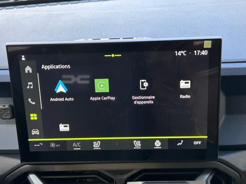 Photo 10 de l'offre de DACIA DUSTER 4X4 1.2 TCE MILD HYBRID 130CH JOURNEY 4X4 à 28990€ chez CSVO