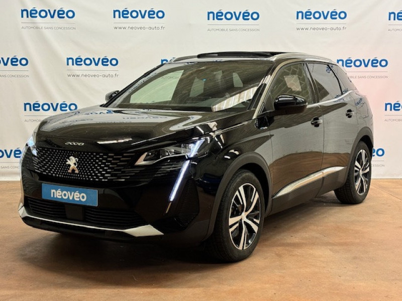 Peugeot 3008 PLUG-IN HYBRID4 300CH GT E-EAT8 Hybride NOIR Occasion à vendre