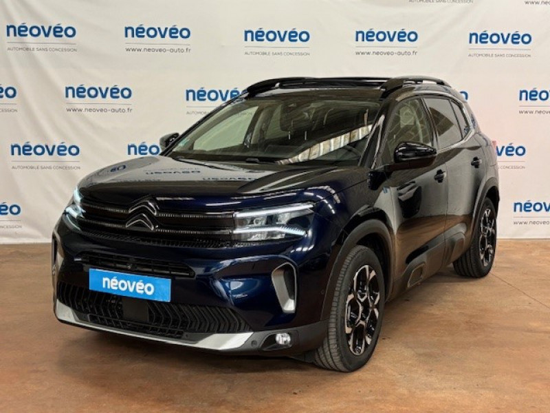 Citroen C5 AIRCROSS HYBRID RECHARGEABLE 225CH SHINE E-EAT8 Hybride BLEU ECLIPSE Occasion à vendre