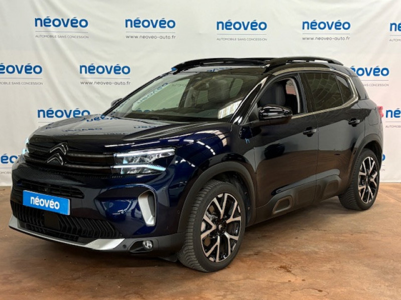 Citroen C5 AIRCROSS HYBRID RECHARGEABLE 225CH SHINE PACK E-EAT8 Hybride BLEU ECLIPSE Occasion à vendre