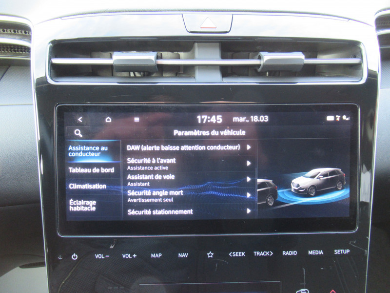 Photo 12 de l'offre de HYUNDAI TUCSON 1.6 CRDI 136CH HYBRID 48V BUSINESS DCT7 à 20490€ chez J'NOV AUTO