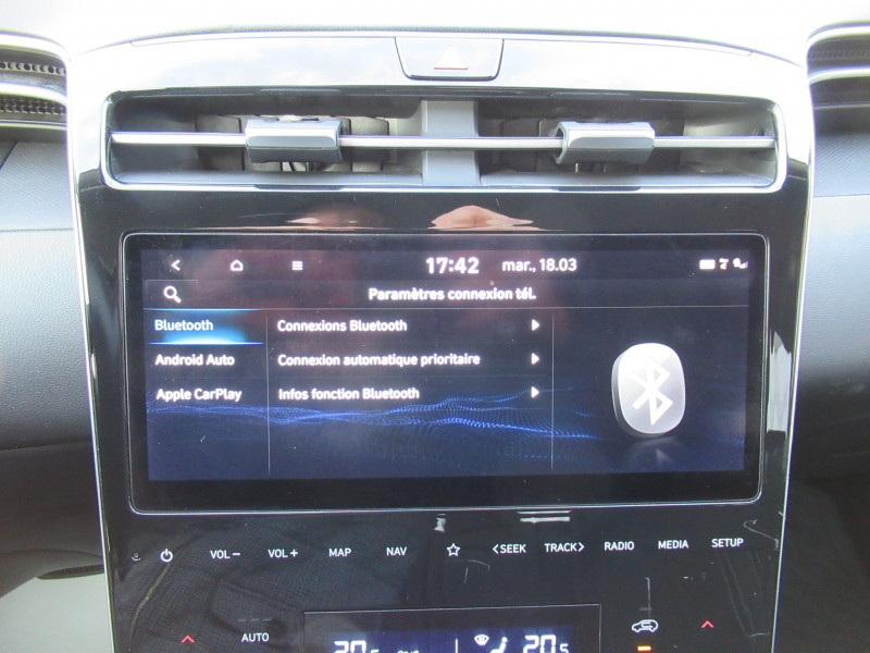 Photo 11 de l'offre de HYUNDAI TUCSON 1.6 CRDI 136CH HYBRID 48V BUSINESS DCT7 à 20490€ chez J'NOV AUTO