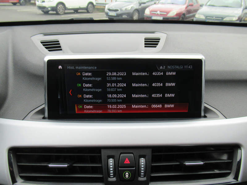 Photo 11 de l'offre de BMW X1 (F48) SDRIVE18D 150CH BUSINESS DESIGN à 23490€ chez J'NOV AUTO