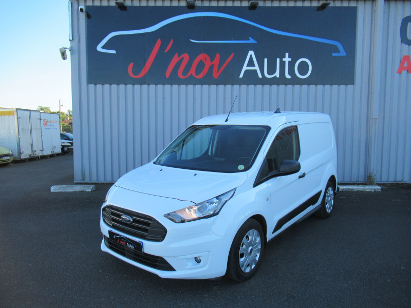 Ford TRANSIT CONNECT L1 1.5 ECOBLUE 100CH TREND BUSINESS NAV Diesel BLANC Occasion à vendre