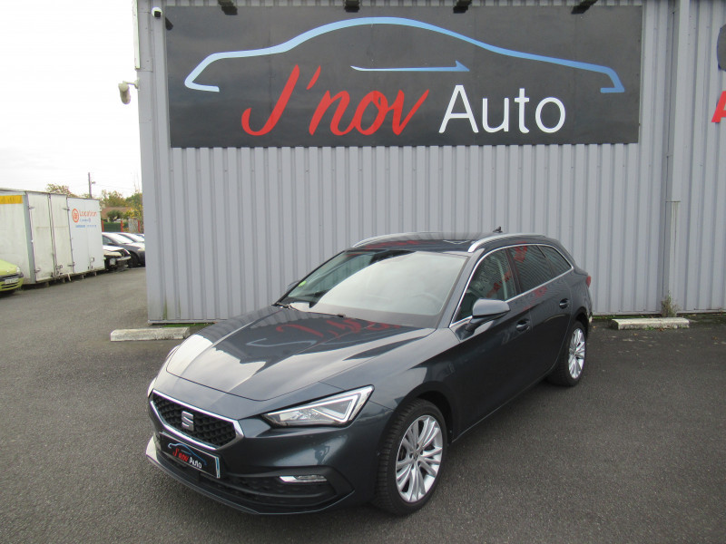 Seat LEON ST 2.0 TDI 150CH BUSINESS DSG7 Diesel GRIS FONCE METAL Occasion à vendre