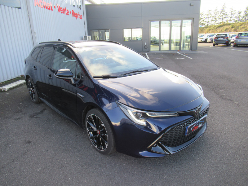 Toyota COROLLA TOURING SPT 184H GR SPORT MY21 Hybride BLEU FONCE METAL Occasion à vendre