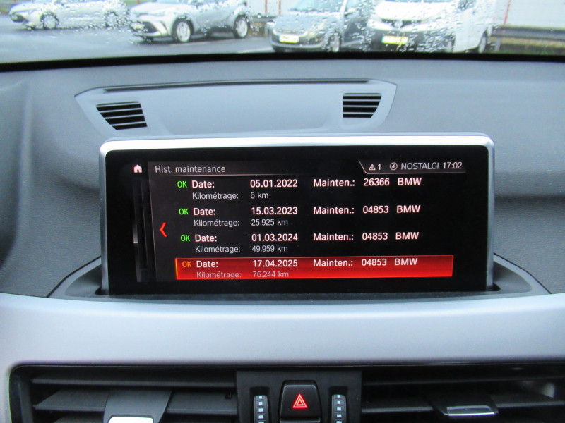 Photo 11 de l'offre de BMW X1 (F48) SDRIVE16DA 116CH BUSINESS DESIGN DKG7 à 22490€ chez J'NOV AUTO