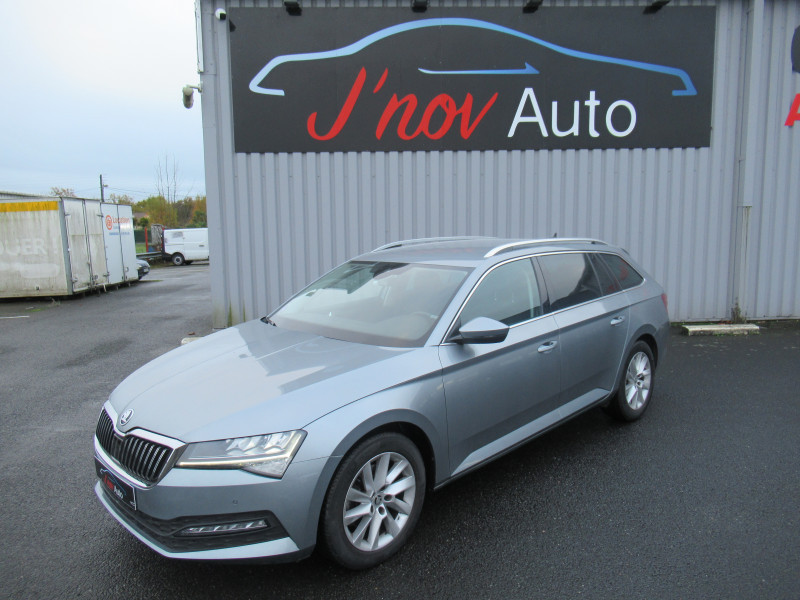 Skoda SUPERB COMBI 1.5 TSI ACT 150CH BUSINESS DSG7 Essence GRIS CLAIR METAL Occasion à vendre