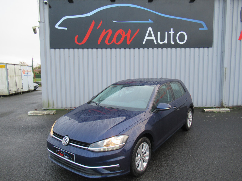Volkswagen GOLF VII 1.6 TDI 115CH FAP CONFORTLINE BUSINESS EURO6D-T 5P Diesel BLEU FONCE METAL Occasion à vendre