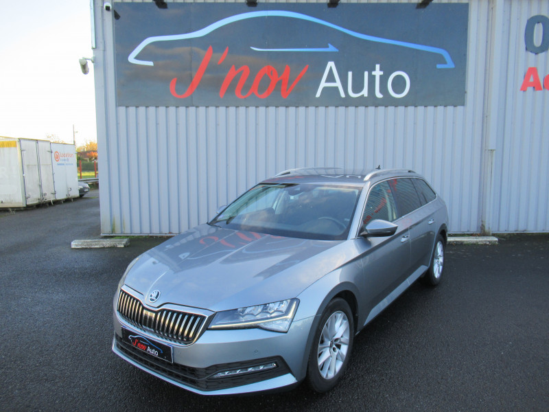 Skoda SUPERB COMBI 1.5 TSI ACT 150CH BUSINESS DSG7 Essence GRIS CLAIR METAL Occasion à vendre