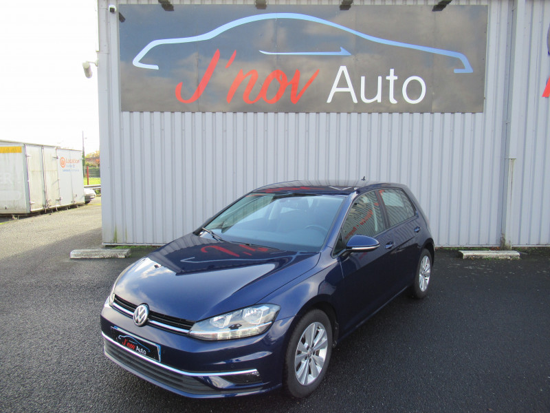 Volkswagen GOLF VII 1.6 TDI 115CH FAP CONFORTLINE BUSINESS EURO6D-T 5P Diesel BLEU FONCE METAL Occasion à vendre